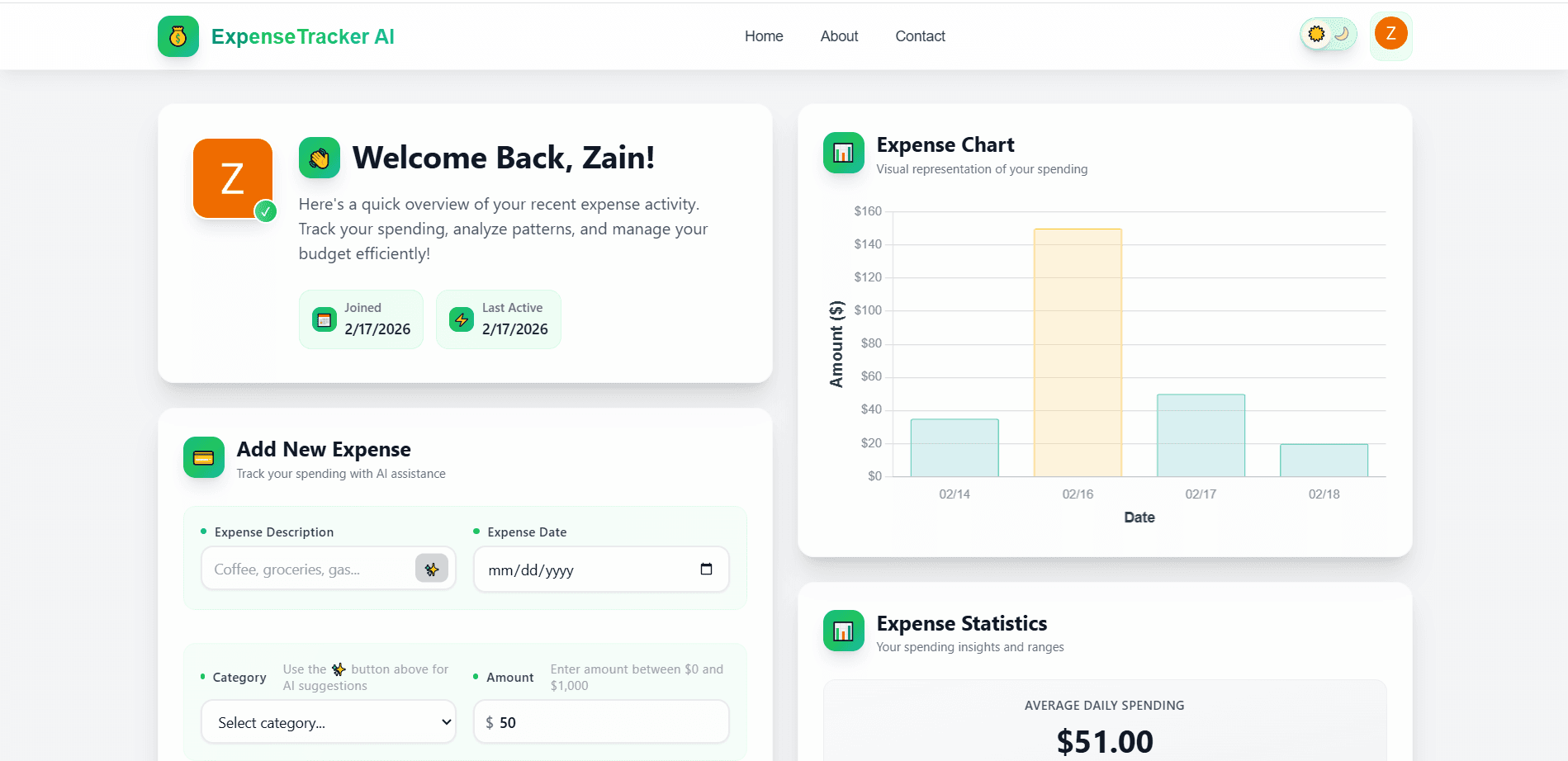 Expense Tracker